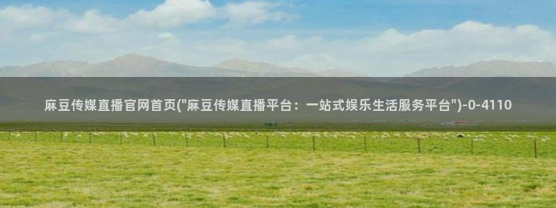 麻豆免费视频观看